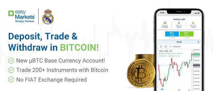 Easymarkets Lauches ?btc Account