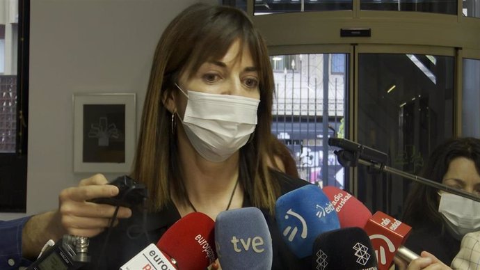 La vicelehendakari segunda y secretaria general del PSE-EE, Idoia Mendia.