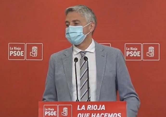 Ocón afirma que el PSOE riojano "no está roto" y que las relaciones con el Gobierno regional son "correctas y cordiales"