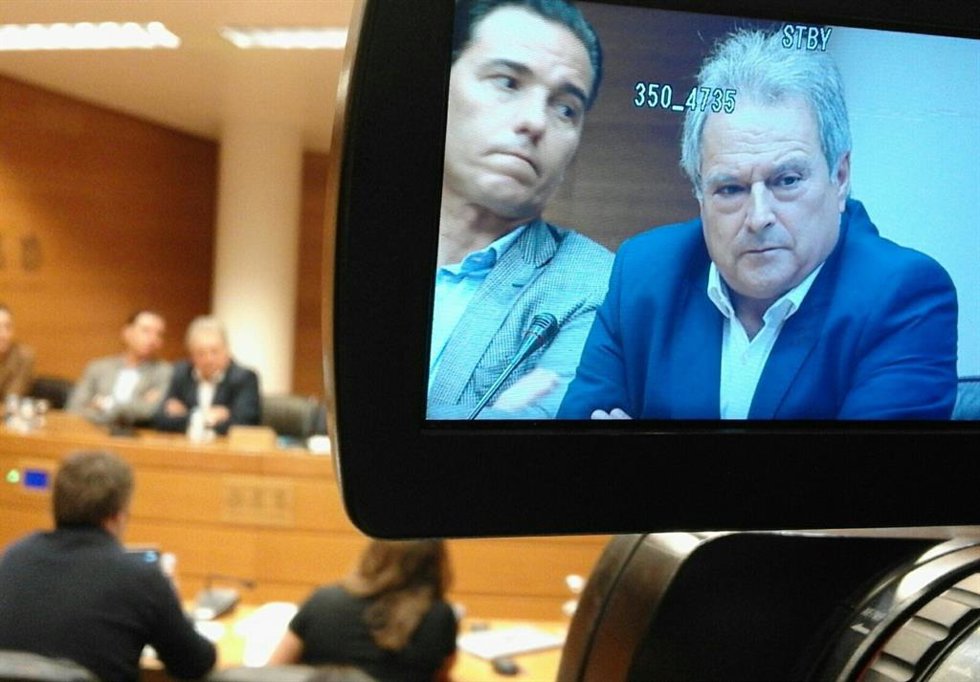 Archivo - Rus en una comparecencia en Corts