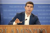 Cs ve "ficitio" el debate sobre la estabilidad política en Andalucia: "No vamos a entrar en ningún chantaje" de Vox