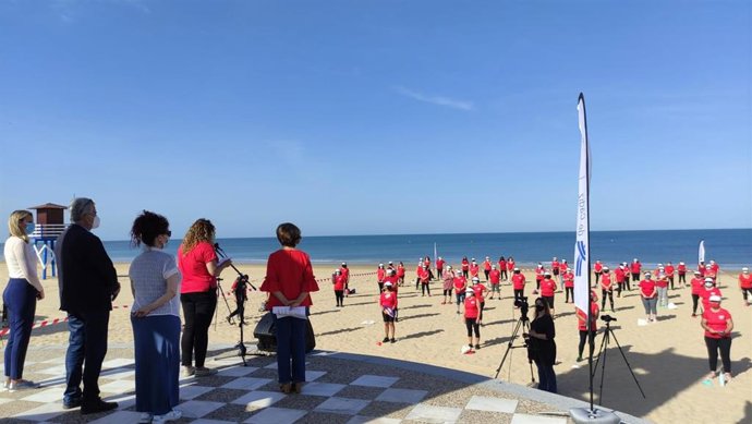 Desarrollo del programa 'A nuestra Salud' de Diputación de Cádiz celebrado en Chipiona.
