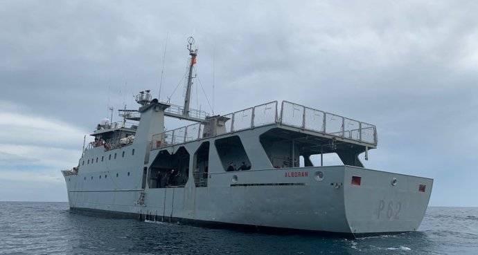 Imagen del patrullero 'Alborán'