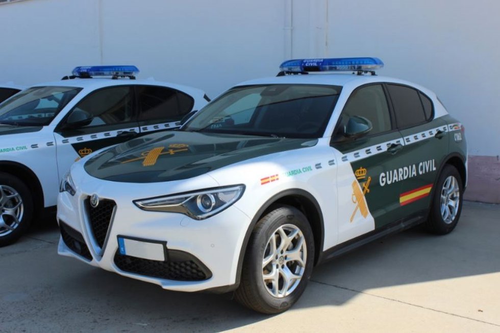 Alfa Romeo Stelvio de la Guardia Civil.