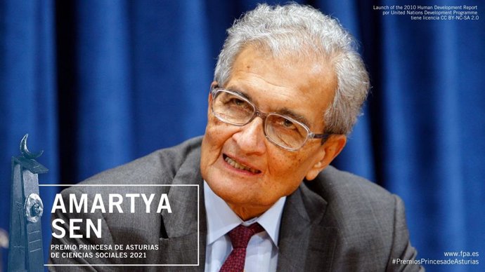 El economista Amartya Kumar Sen, galardonado con el Princesa de Asturias de Ciencias Sociales 2021