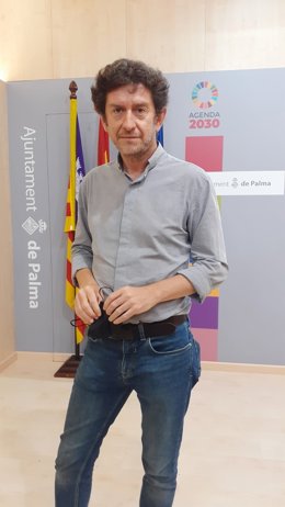 El portavoz del equipo de gobierno de Cort, Alberto Jarabo.