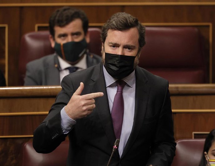 El portavoz de Vox en el Congreso, Iván Espinosa de los Monteros
