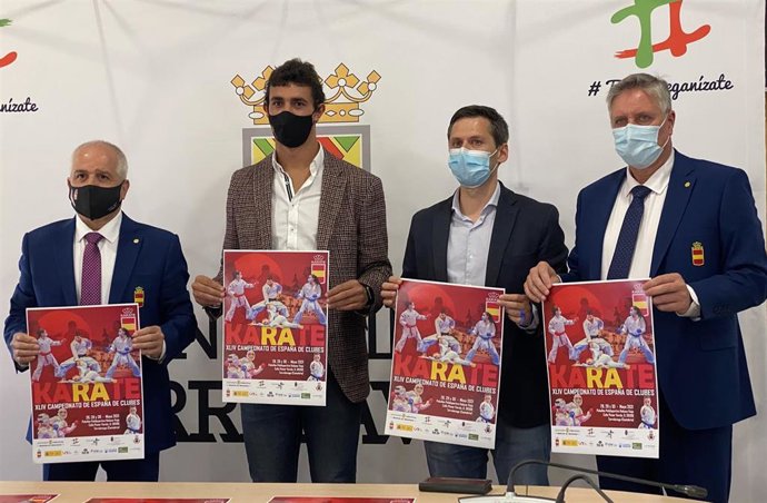 Presentación del campeonato de España de karate
