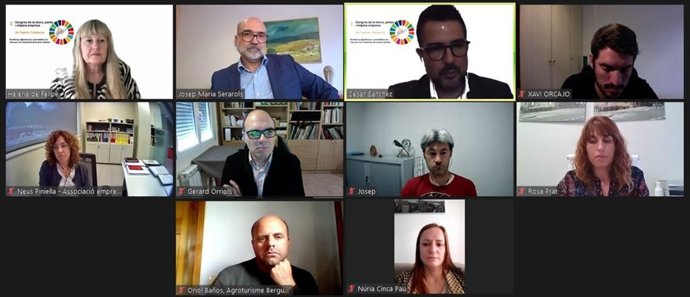 Sesión del IV Congreso de Pymes de Catalunya