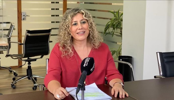 La delegada de Formación y Empleo del Ayuntamiento de Alcalá de Guadaíra, Rocío Bastida.