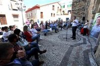 Espadas destaca "el proyecto de unidad y cambio" de su precandidatura y resalta el papel de las alcaldías socialistas