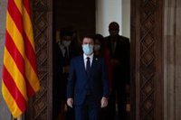 Aragons assegura "bon clima i complicitat" en el Govern després de la primera reunió