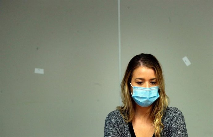 Archivo - Maje en un momento del juicio