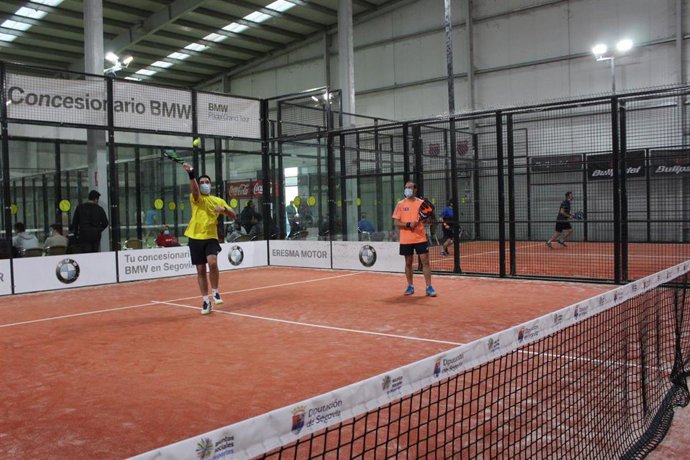 Participantes en el Circuito de Pádel de la Diputación.