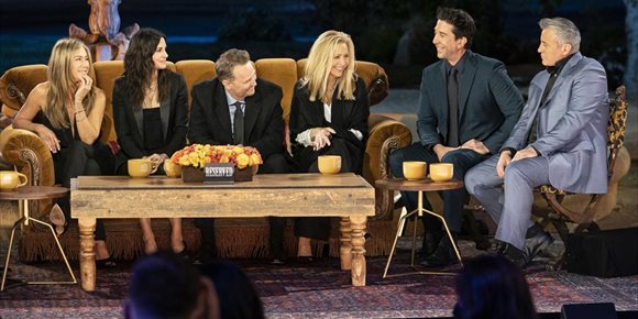 7. ¿A qué hora se estrena la reunión de Friends en HBO?