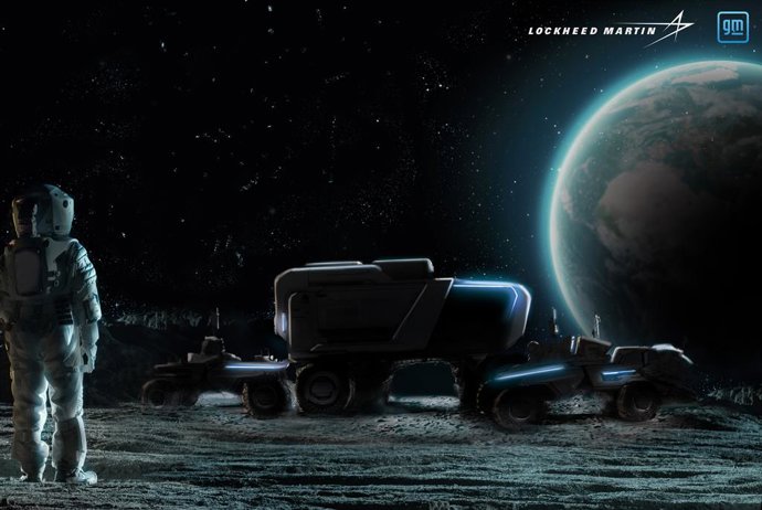 General Motors se une a Lockheed Martin para desarrollar un vehículo para la superficie lunar.