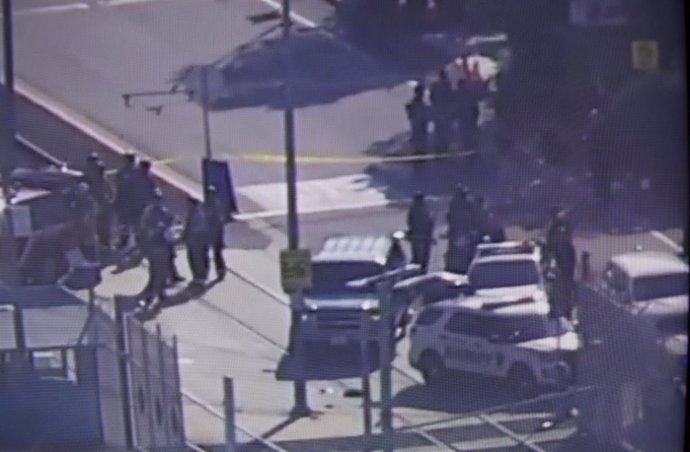 Tiroteo en en un patio de maniobras de una estación ferroviaria en San José, California.