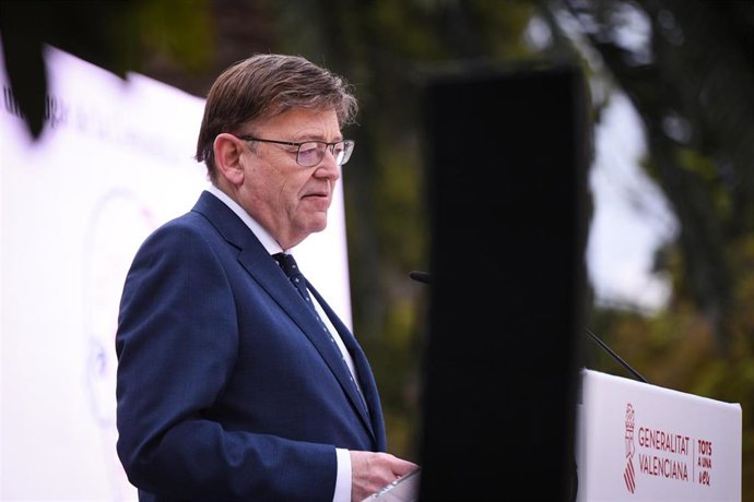 Archivo - El presidente de la Generalitat Valenciana, Ximo Puig