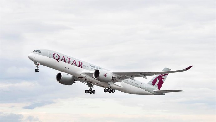Avión de Qatar Airways