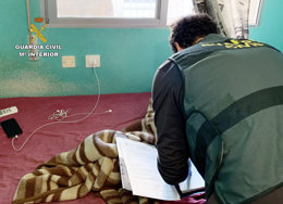 Una imagen de la intervención llevada a cabo por l