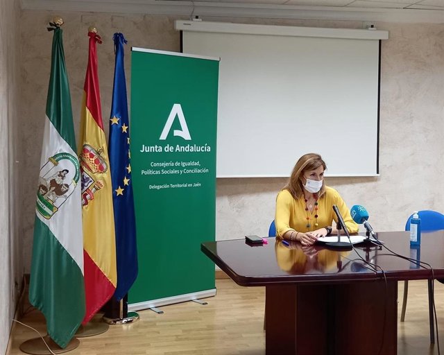 La delegada territorial de Igualdad, Políticas Sociales y Conciliación en Jaén, Encarnación Gutiérrez.