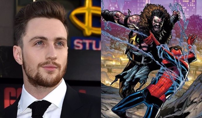 Aaron Taylor-Johnson será Kraven el Cazador en el nuevo spin-off de Spider-Man