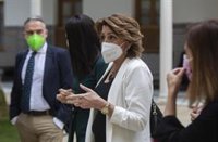 Susana Díaz: "La tarea de Moreno es garantizar la estabilidad del Gobierno andaluz, que está en manos de Vox"