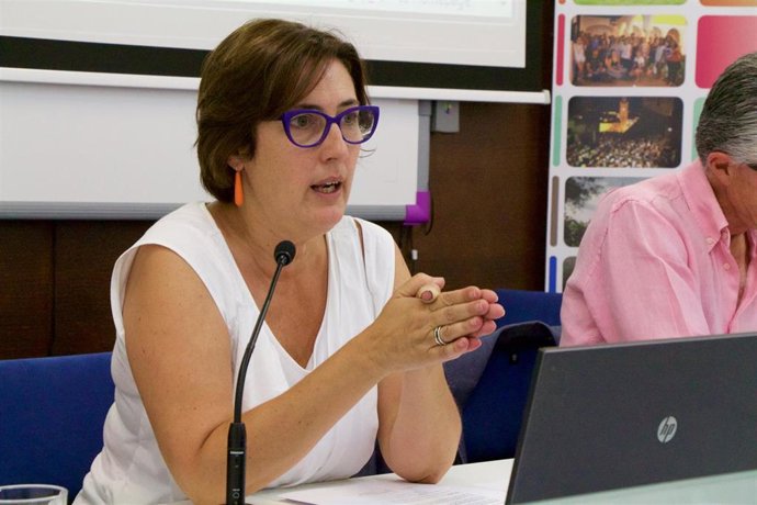 Archivo - La periodista Montserrat Domínguez