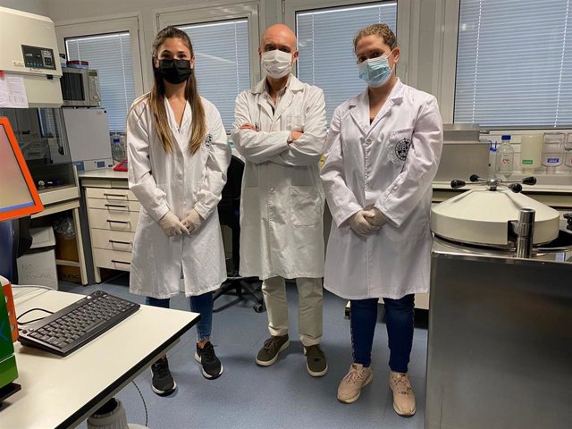 Equipo de la UJA encargado del estudio inmunológico