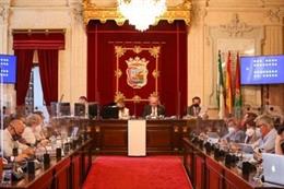 Pleno del Ayuntamiento de Málaga