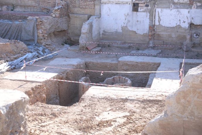 Archivo - Excavaciones en el Astoria y Victoria