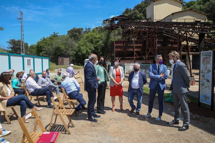 Acto por el 50 aniversario de la planta de concentración de mineral de hierro de Obregón