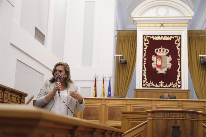 La consejera de Educación, Cultura y Deportes del Gobierno de Castilla-La Mancha, Rosa Ana Rodríguez