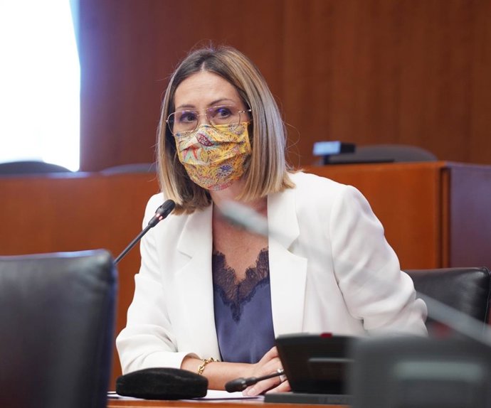 La diputada del PP en las Cortes de Aragón, Ana Cristina Sainz.