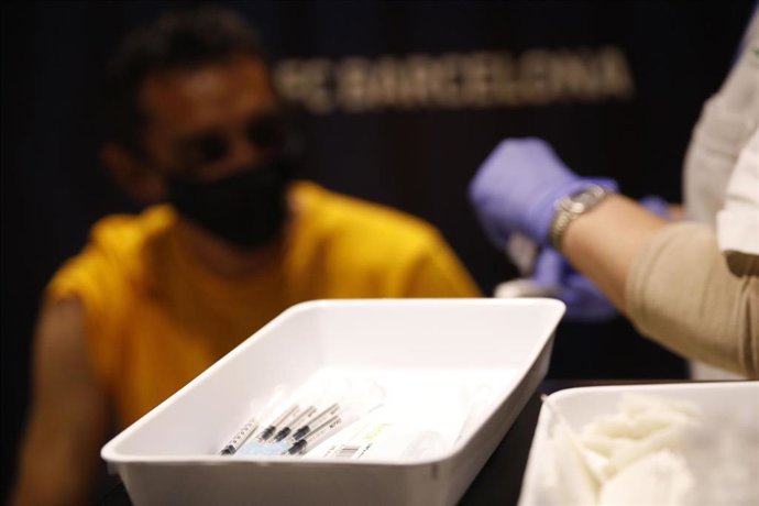 Varias jeringuillas con la vacuna de Pfizer contra el Covid-19