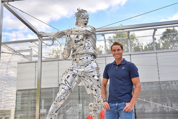 Roland Garros ensalza a Rafa Nadal con con una estatua