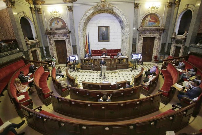 Pleno ordinario del Ayuntamiento de Valncia