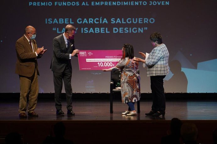 Un momento de la entrega de los premios.