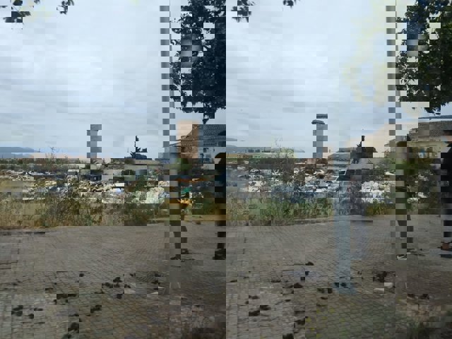 Vertedero ilegal de Son Güells, en Palma.