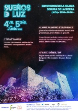 Cartel del Festival Sueños de Luz