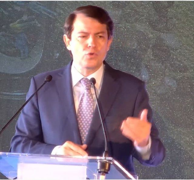 Captura de la intervención de Mañueco en Presura.