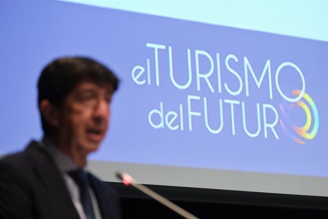 El vicepresidente de la Junta de Andalucía y consejero de Turismo, Regeneración, Justicia y Administración Local, Juan Marín