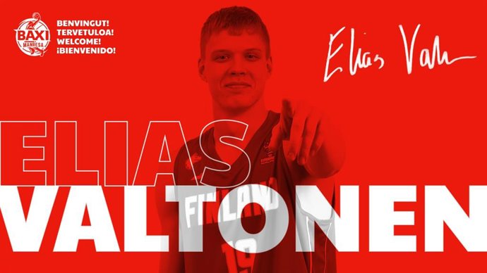 El Baxi Manresa ficha a Elias Valtonen