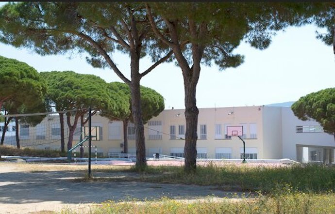 El IES Trafalgar de Barbate, en una imagen de archivo.