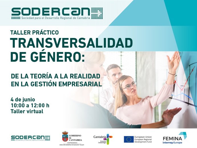 Cartel taller sobre transversalidad de género