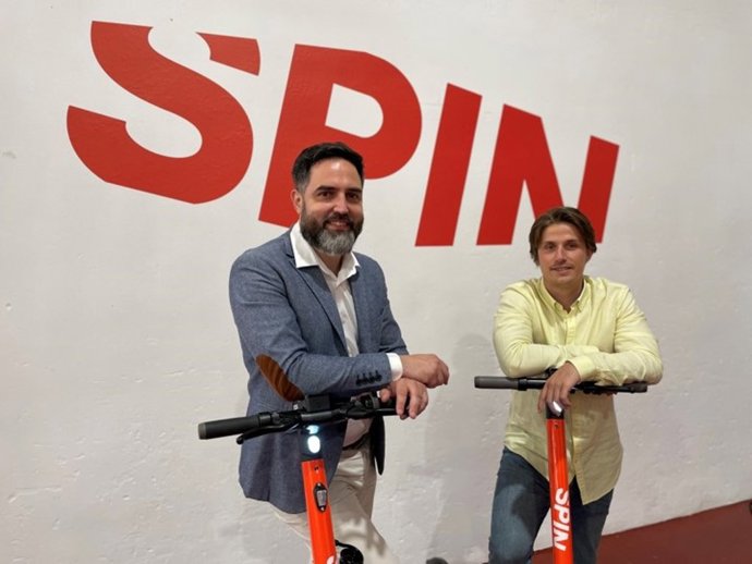 Filippo Brunelleschi, gerente de Spin en España, y Carlos Pagola, director general de Spin en Madrid