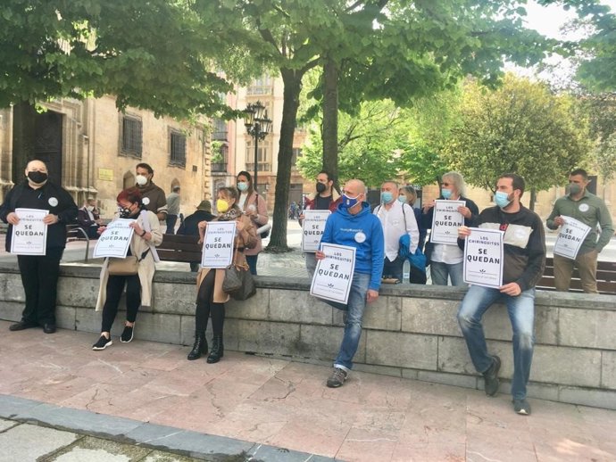 Representantes de los Chiringuitos de San Mateo
