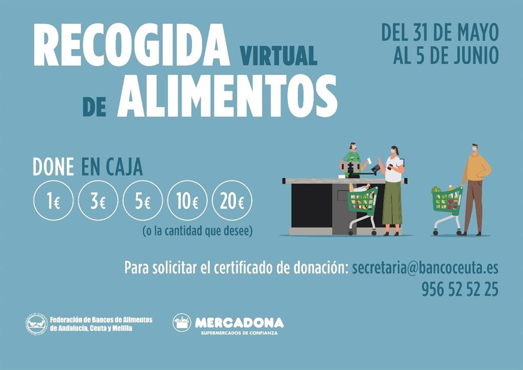 Mercadona collaborates with Andalusian food banks in the virtual spring collection