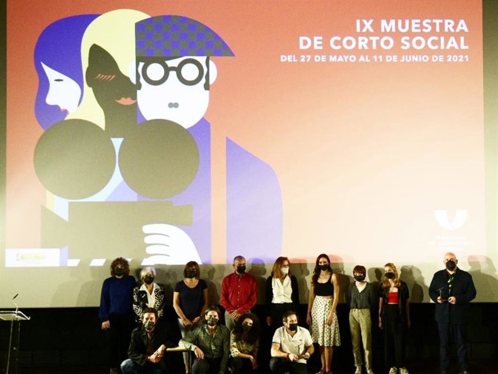Acto con motivo de la IX Muestra de Corto Social
