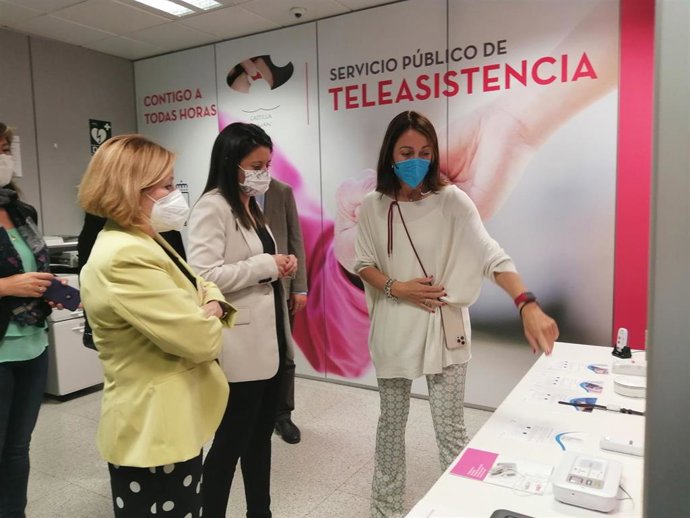 La consejera de Bienestar Social, Bárbara García, en Guadalajara.